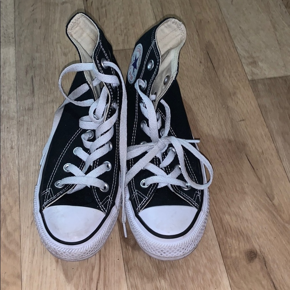 COPY - Converse black hi tops